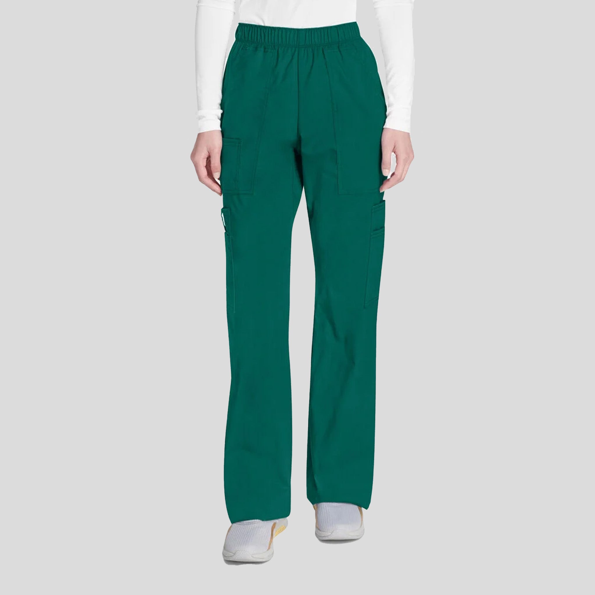 Elastic Waist Scrub Pant | Hunter