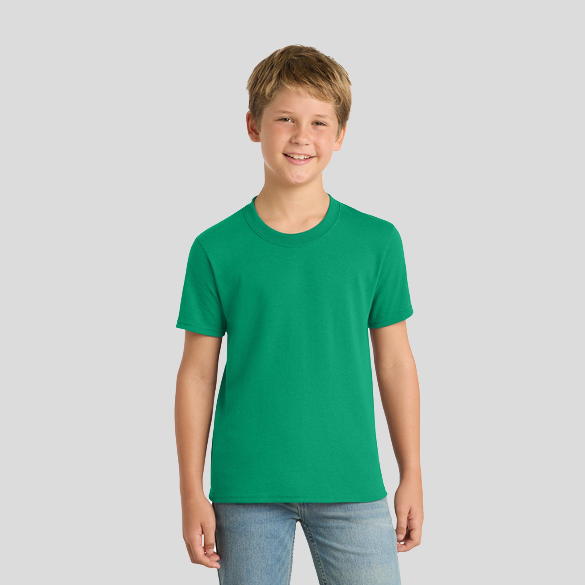 Youth Core Blend Tee | Kelly